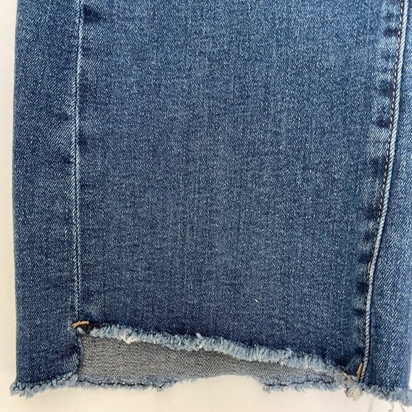 DL1961 Bridget Boot High Rise Instasculpt Crop Seacliff Frayed 31 - Picture 2 of 8